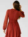 Vestido Granto Bordeaux