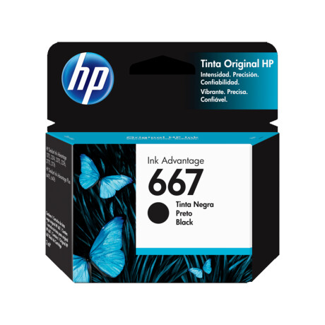 Cartucho HP 667 negro Cartucho HP 667 negro