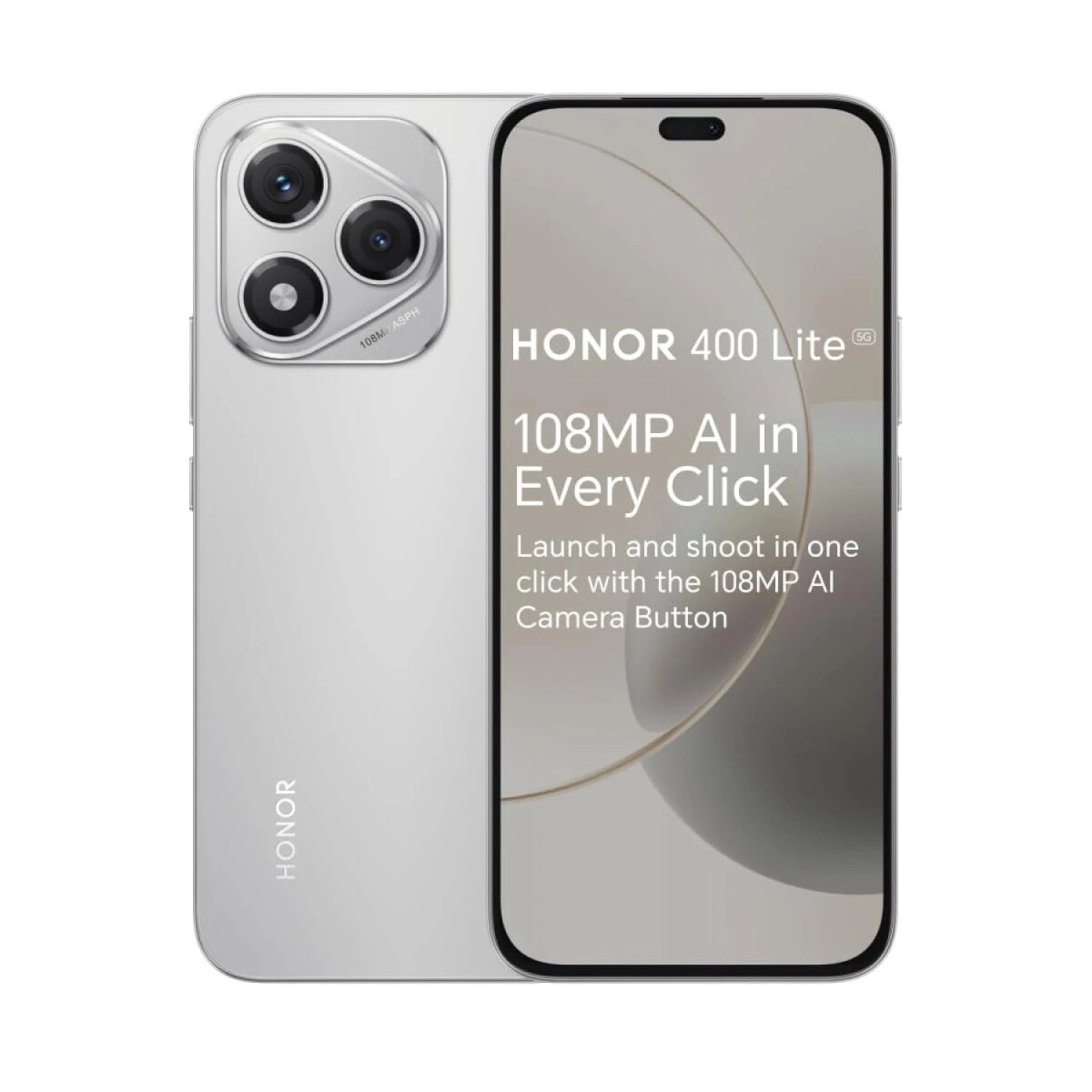 Celular Smartphone Honor 400 Lite 6.7" 5G 256GB 8GB - GRIS 