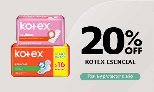 Kotex 20%