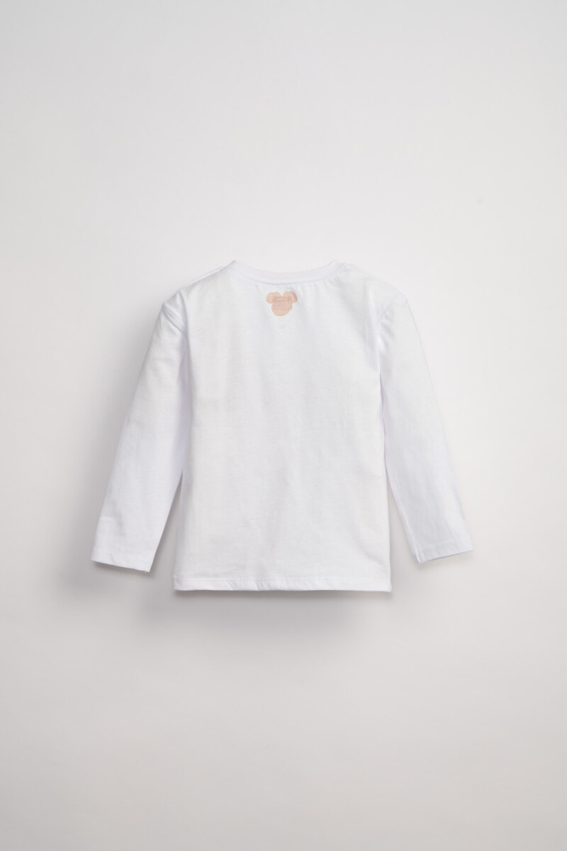 Remera estampa Minnie Crudo