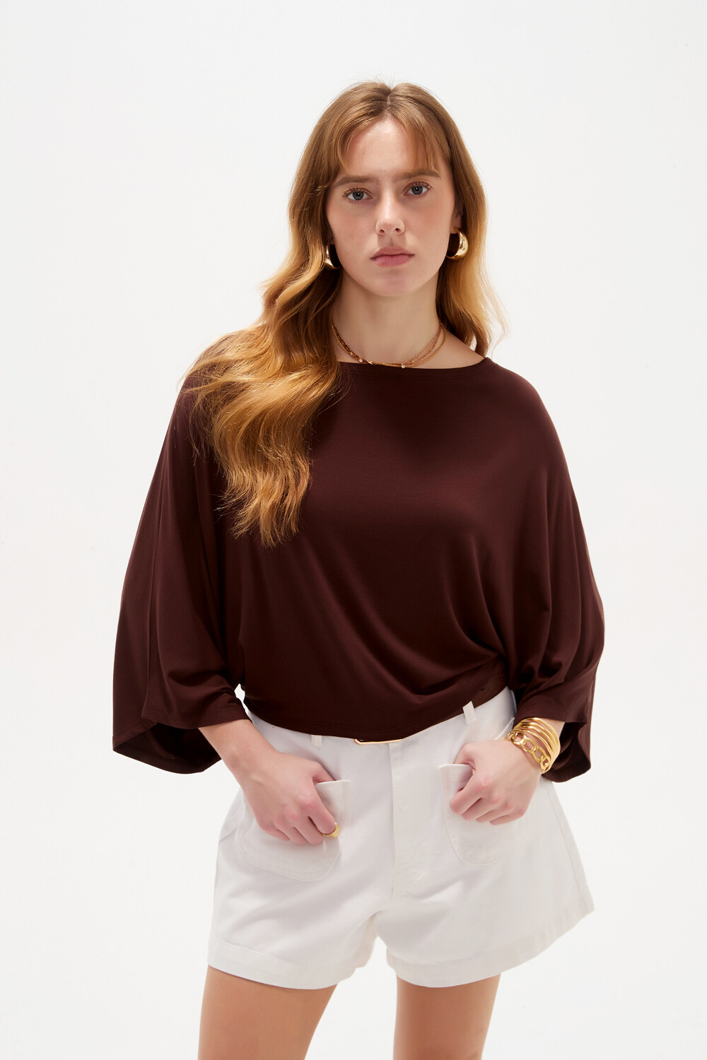 Remera Amapi Chocolate