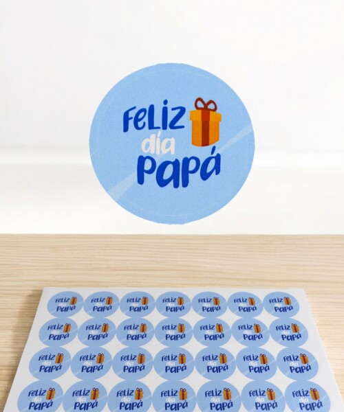 Stickers día del padre plancha DISEÑO 1