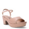 Sandalias de Mujer Miss Carol IAV con taco Nude
