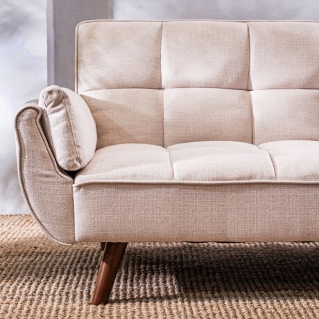 Sofá Cama Frida 3 Cuerpos Beige