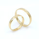 Par De Alianzas cinta clásica 3 mm Oro 18K amarillo Par De Alianzas cinta clásica 3 mm Oro 18K amarillo