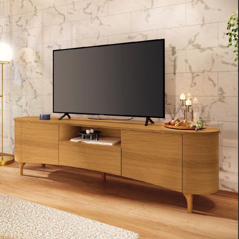 Rack Elara para TV 80” Cinamomo Rack Elara para TV 80” Cinamomo