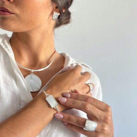 Dije Orillas Nacar - Plata 925 Dije Orillas Nacar - Plata 925