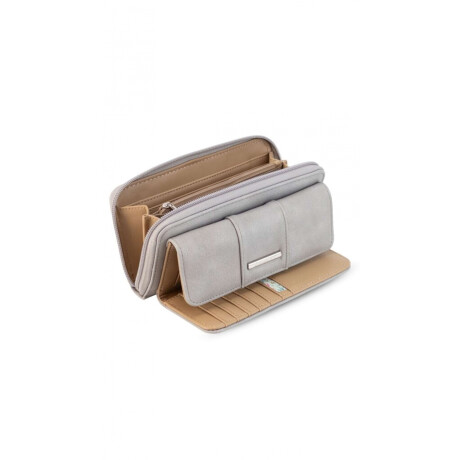 Billetera Gladiolo Ceniza