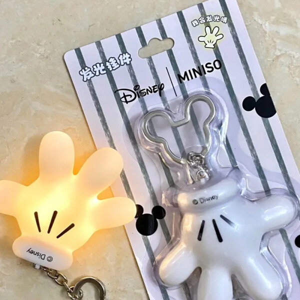 Llavero guante LED Mickey Llavero guante LED Mickey