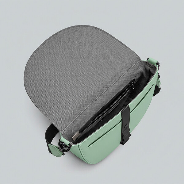 Mini Bandolera Gaston Luga Splash Moon 1,75L Impermeable Verde 1