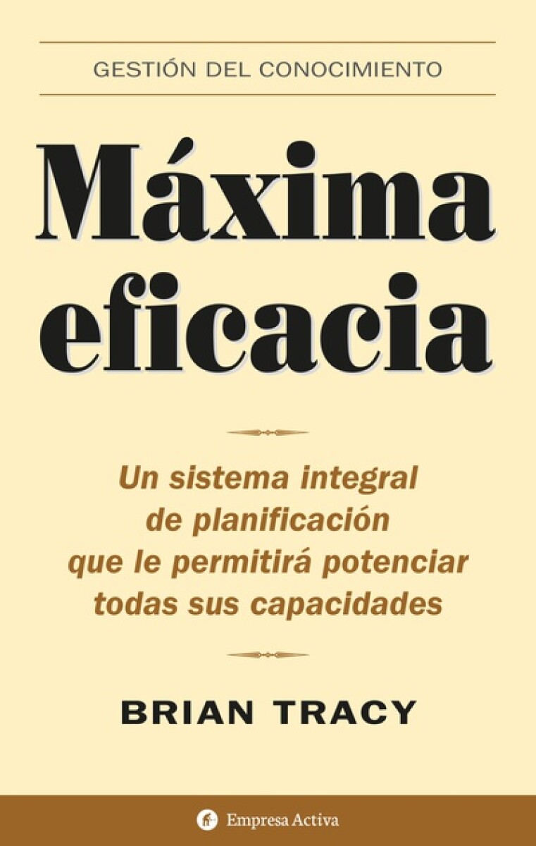 Máxima eficacia 