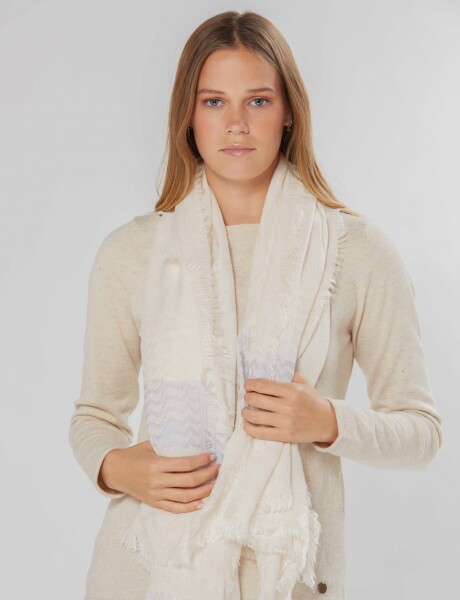 PAÑUELO TEJIDO Beige