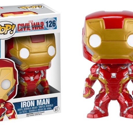 Figura Funko Pop Marvel Iron Man 001