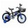 Bicicleta Infantil Rodado 16 C/Rueditas Aux Estilo Deportivo Celeste
