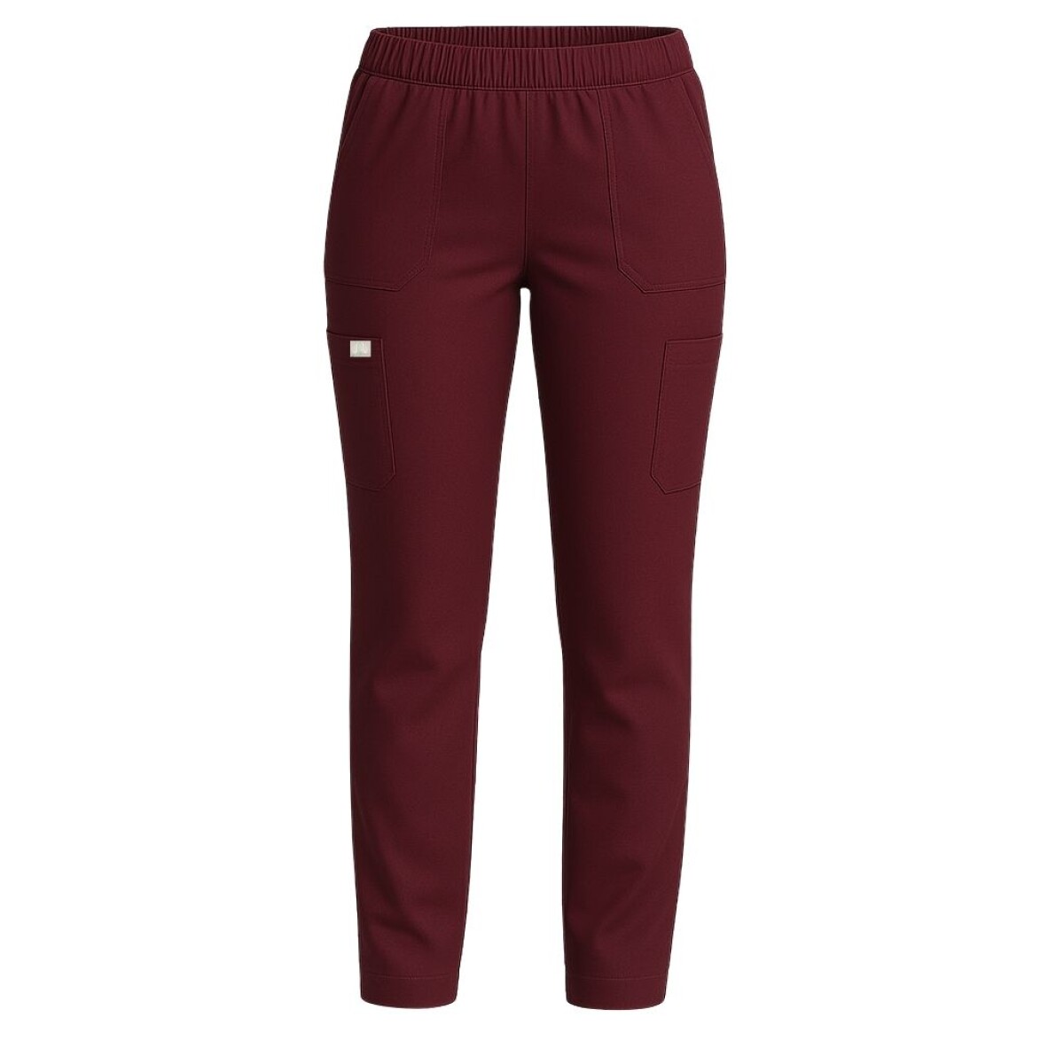 Pantalon Basic Elastizado ARGON - Dama - Bordó 