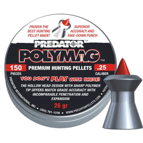 Chumbos Jsb Polymag Cal 6.35mm X150un Chumbos Jsb Polymag Cal 6.35mm X150un