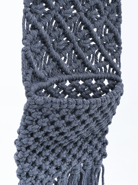 MACRAME GREY GRIS