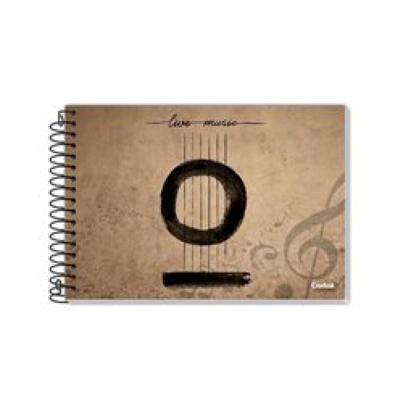 Block Música Super Tapa Dura 80 Hojas Credeal #Block Música Super Tapa Dura 80 Hojas Credeal