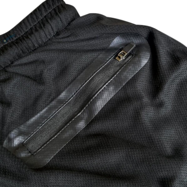 Short Con Calza Deportivo Entrenamiento Gym Bolsillo Interno Variante Color Negro Talla L