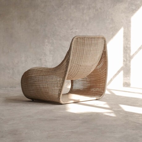 BUTACA RATTAN NATURAL-BEIGE SANDER NATURAL