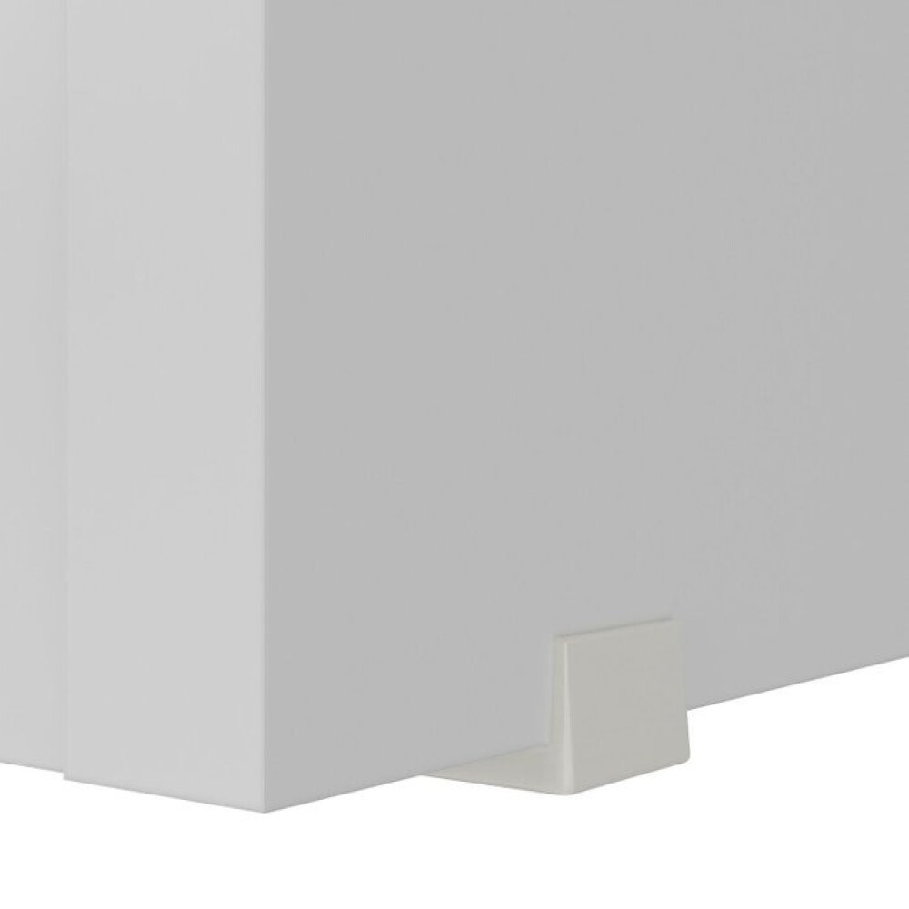 Mesa de Luz 2 Cajones SOUTH Plus Blanco