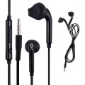 Auriculares con Cable In-Ear de Jack 3.5 mm Tipo EG920LW Compatible con Samsung Serie S6 S7 Negro