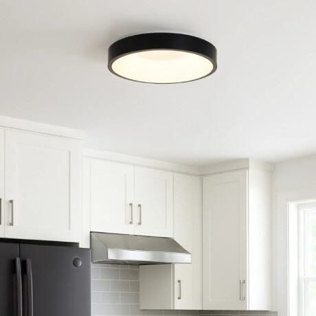 PLAFON REDONDO PHILLY 50CM DIMERIZABLE Plafon LED Redondo Philly 50 CM Negro