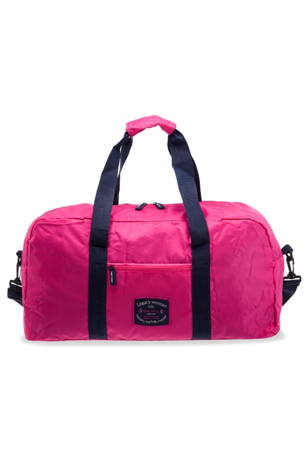 BOLSO PLEGABLE ESTAMPADO Rosado
