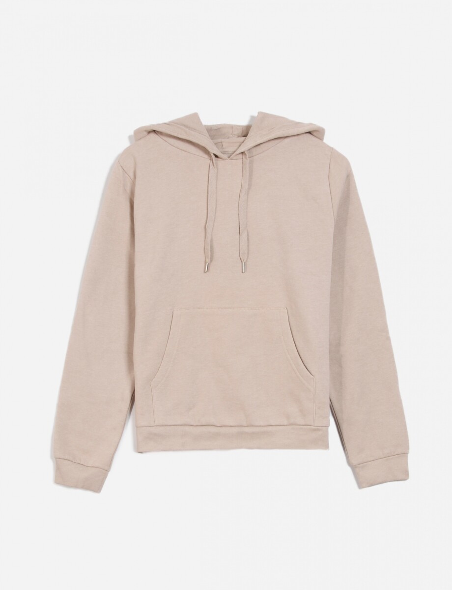 Hoodie colores cremas - Beige 