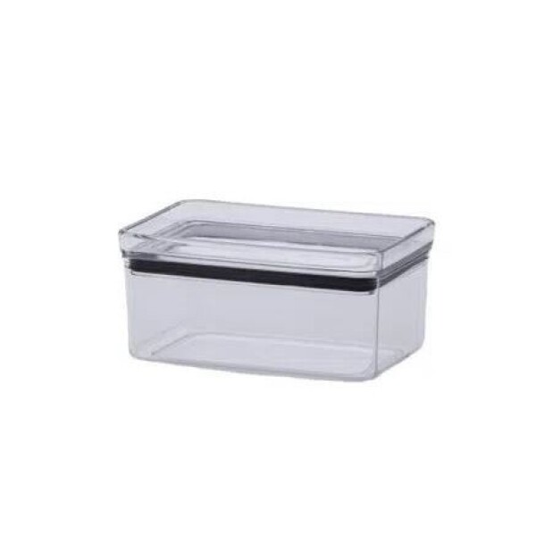 POTE HERMETICO LUMINI RECTANGULAR 580 ML TRANSPARENTE