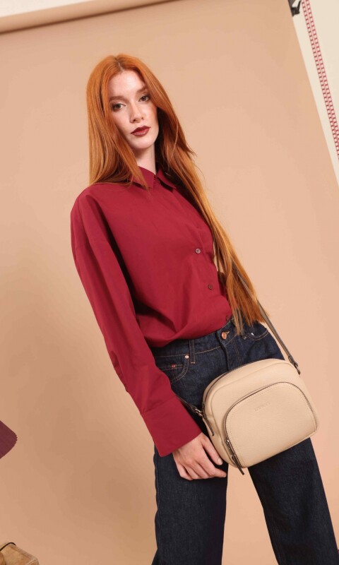 BANDOLERA MORRAL SANDALO TIZA