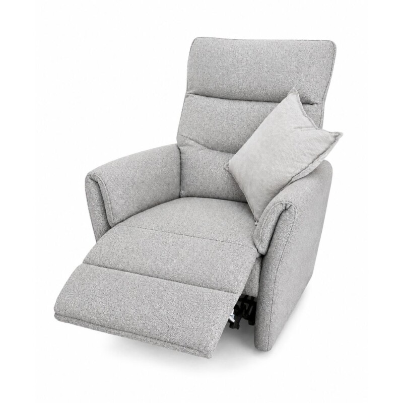 Poltrona Recliner Manual 1 Cuerpos Gris Poltrona Recliner Manual 1 Cuerpos Gris