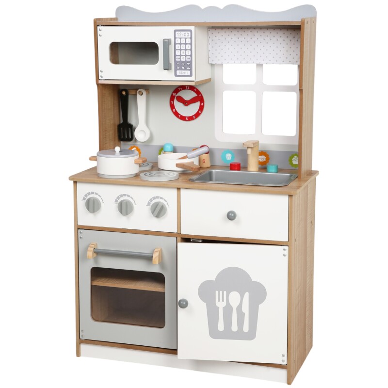 Cocina de Madera Mediana Chef con Reloj Cocina de Madera Mediana Chef con Reloj