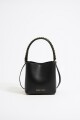 BOLSO BUCKET CHIHUAHUA PEQUEÑO Negro