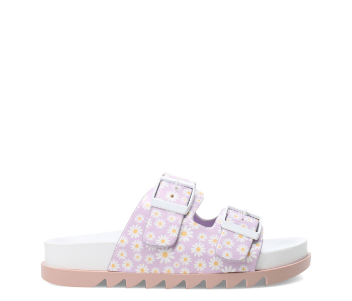 Sandalia MIVA con hebillas Lilac