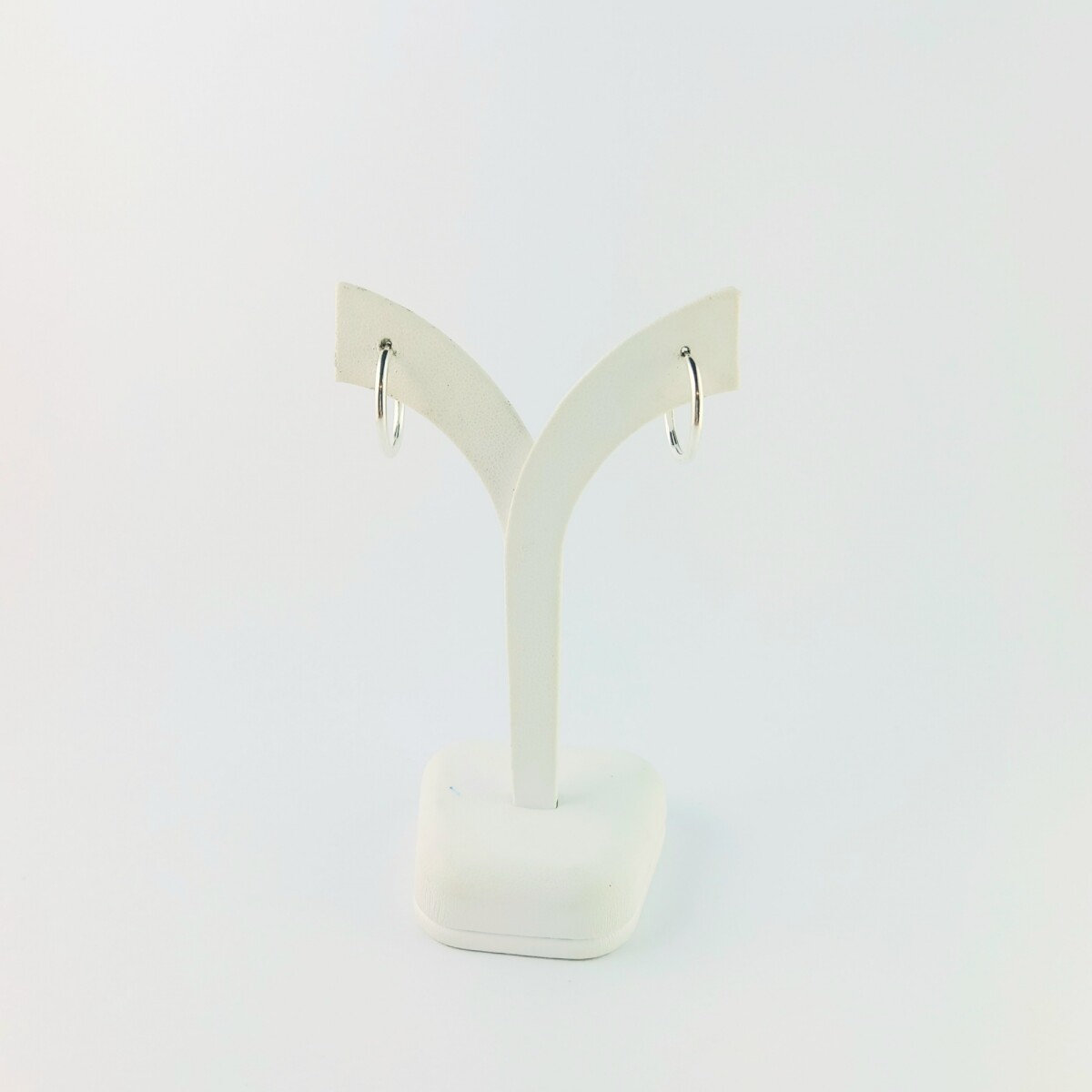 Par de aros de plata 925 