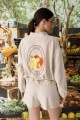 BOMBER PINA Beige Pre Venta
