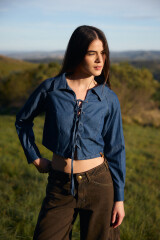 Camisa Alterna Azul