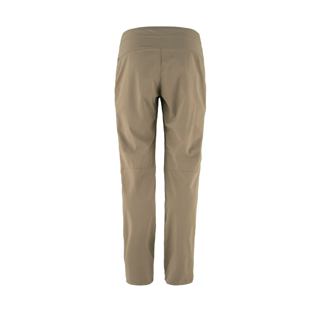 High Coast Trail Trousers W Suede Brown