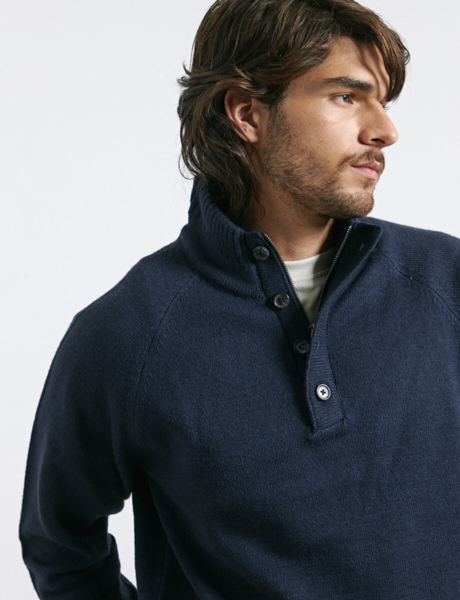 470660 SWEATER HARRY Azul Oscuro