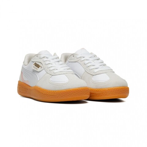Championes Puma Palermo Lamoda White/beige/pink