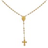 Rosario Virgen Milagrosa-Oro bajo-Sin piedra-RO8006 sinpiedra