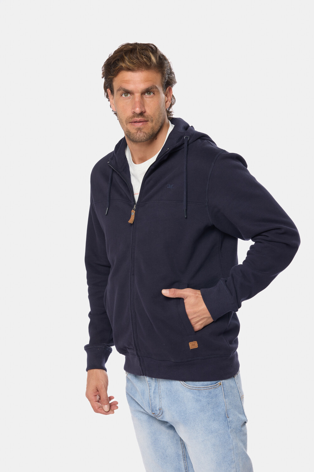 CANGURO CON CAPUCHA Azul