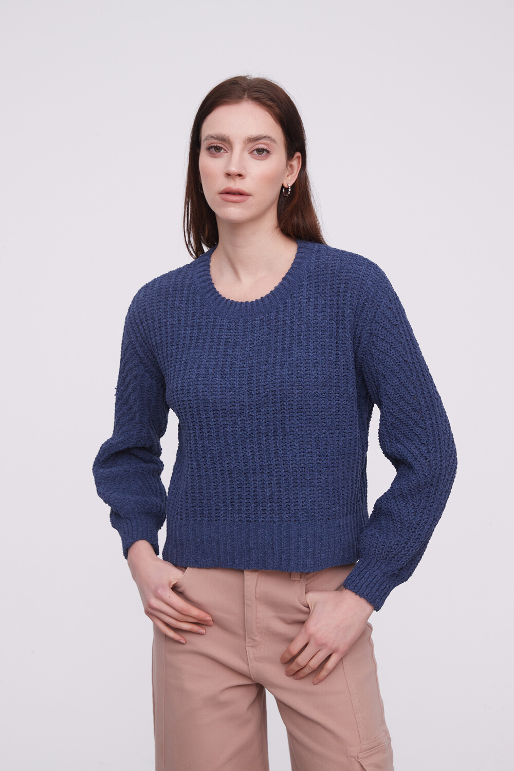 Sweater Eneldo Azul Piedra