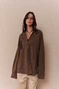Camisa Enriqueta MARRON