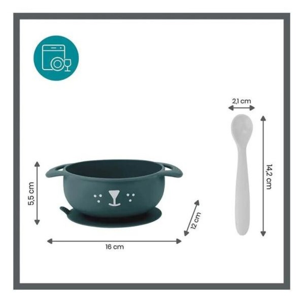Kit Perro, Plato + Cuchara KIT PERRO, PLATO + CUCHARA