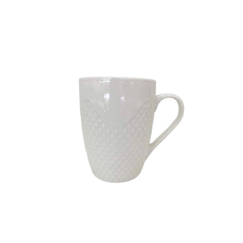 Taza de cerámica blanca 8.3x10.5cm Taza De Cerámica Blanca 8.3x10.5cm