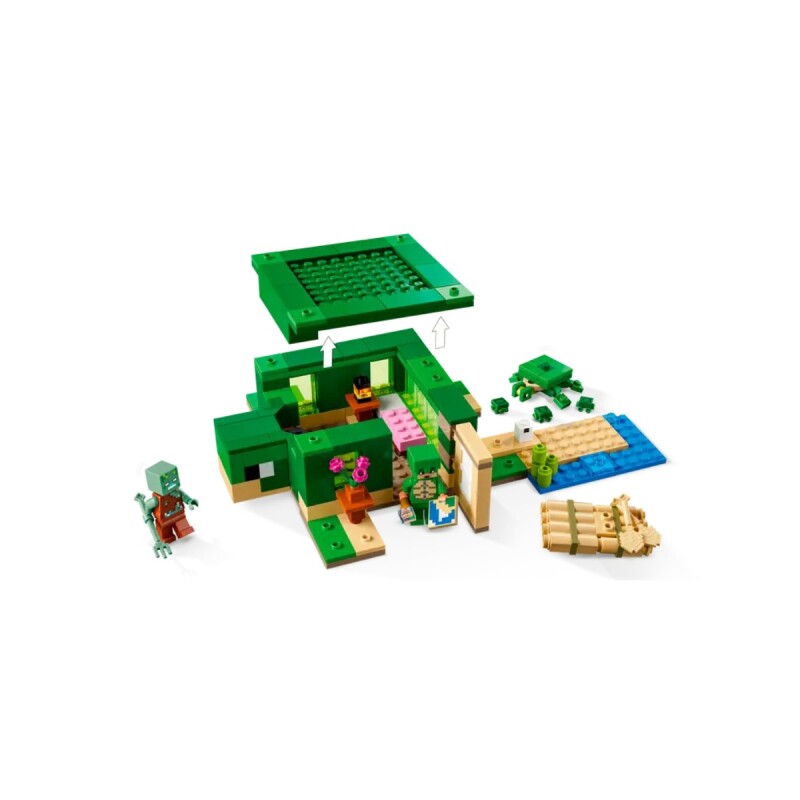 LEGO Minecraft La Casa - Tortuga de la Playa 234 Piezas LEGO Minecraft La Casa - Tortuga de la Playa 234 Piezas