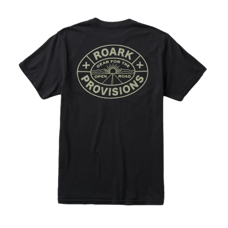 Remera Roark Roark Provisions - Negra Remera Roark Roark Provisions - Negra